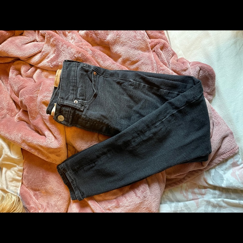 Levi’s Wedgie Skinny Black Jeans